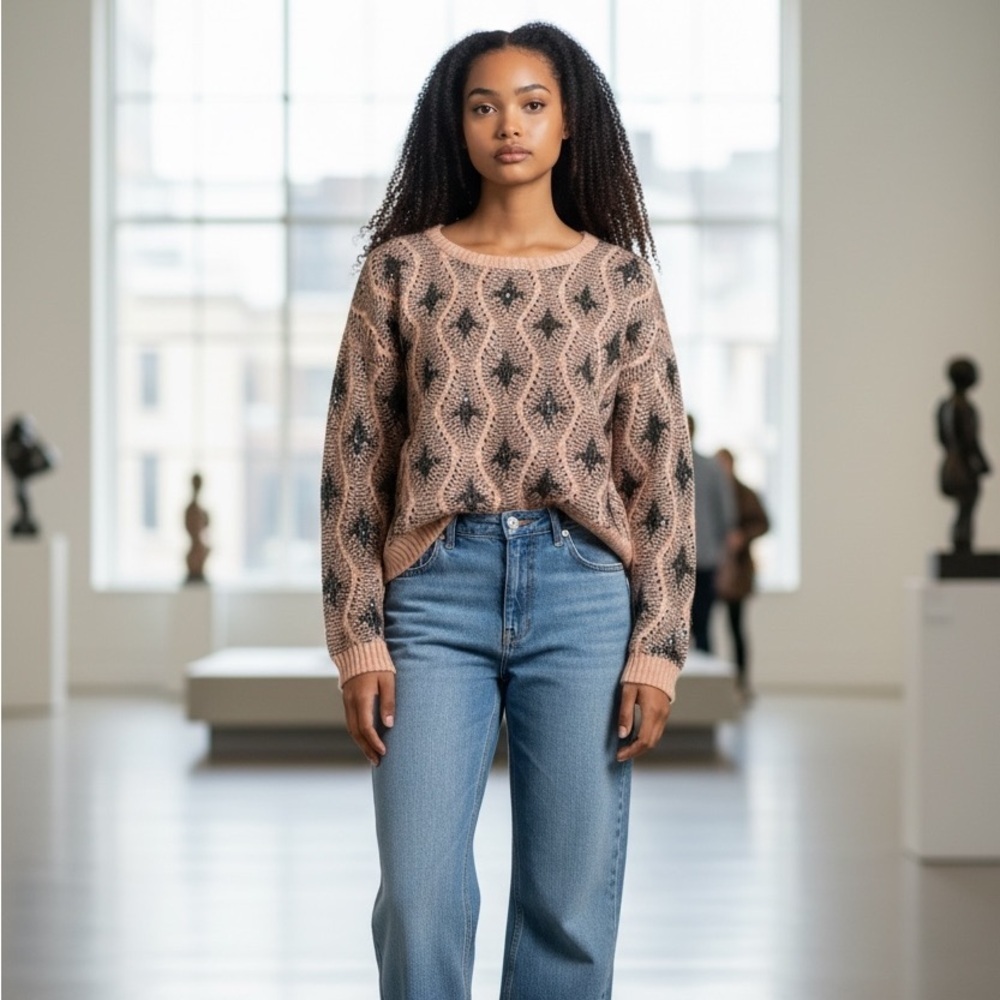 Ya Los Angeles, Like New Pullover Sweater, 90’s Vibe, M